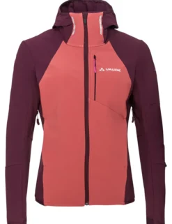 Larice Softshell Jacke Damen - cassis