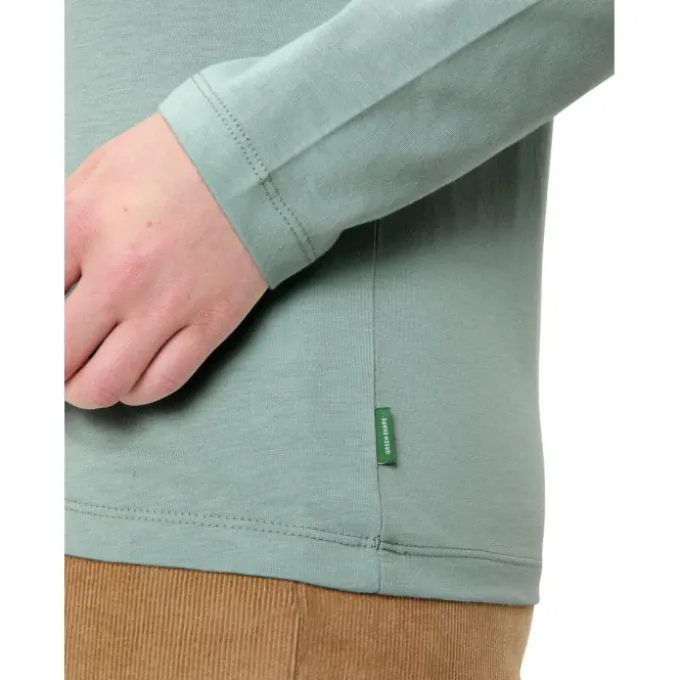 Logo Langarmshirt Damen