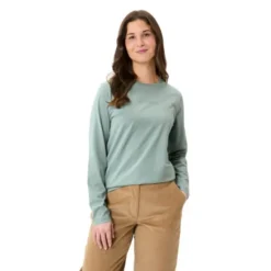 Logo Langarmshirt Damen