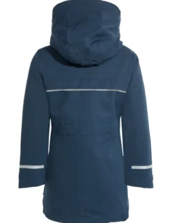 Manukau gefütterter Parka Kinder - dark sea