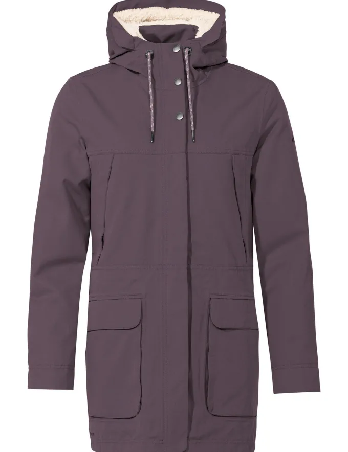 Manukau II Parka Damen - blackberry