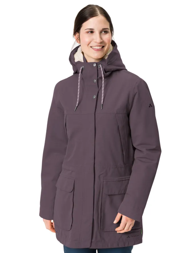 Manukau II Parka Damen - blackberry