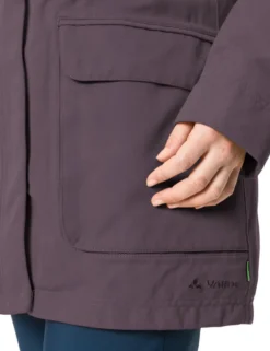 Manukau II Parka Damen - blackberry