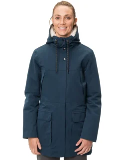 Manukau II Parka Damen - dark sea