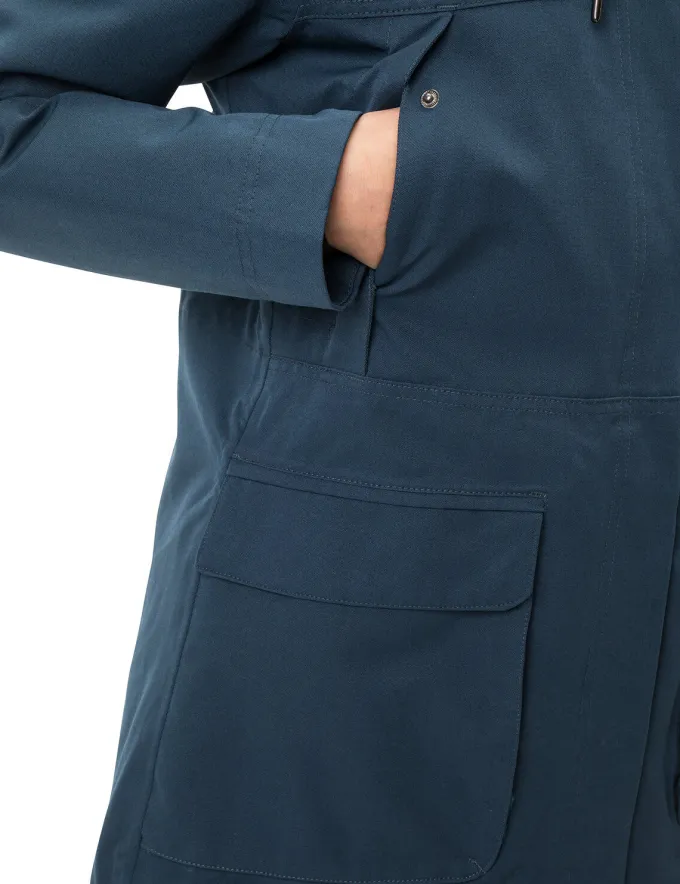 Manukau II Parka Damen - dark sea
