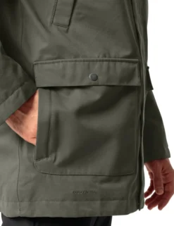 Manukau II wasserdichter Parka Herren - khaki uni