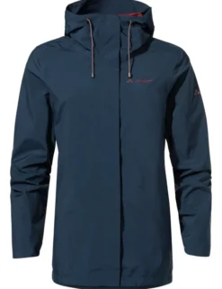 Mineo II 2-Lagen Jacke Damen - dark sea