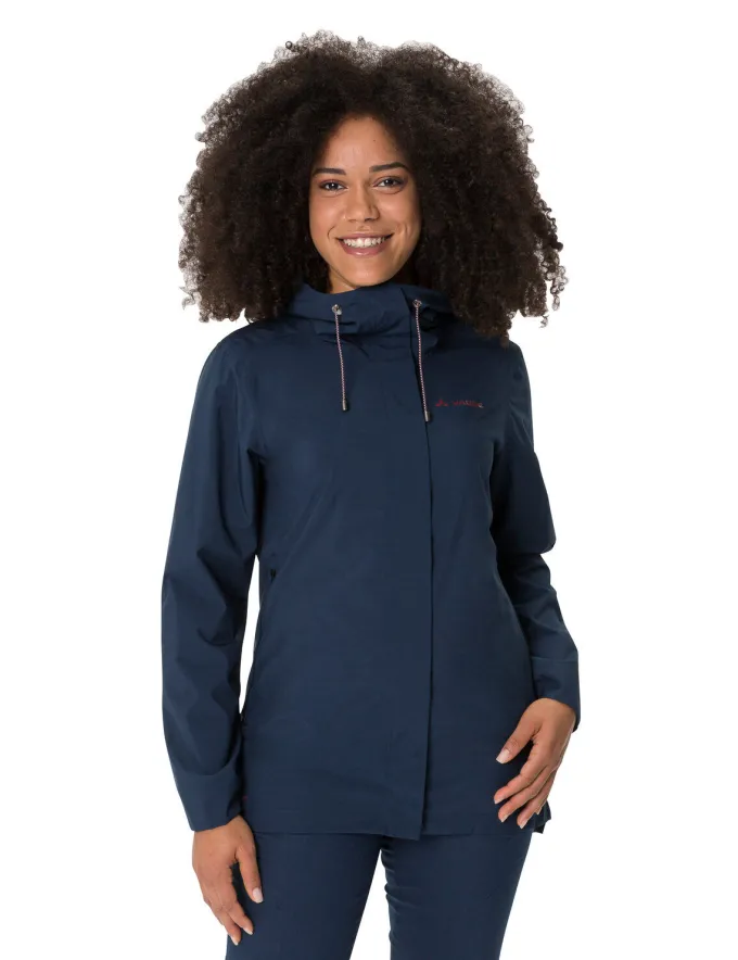 Mineo II 2-Lagen Jacke Damen - dark sea