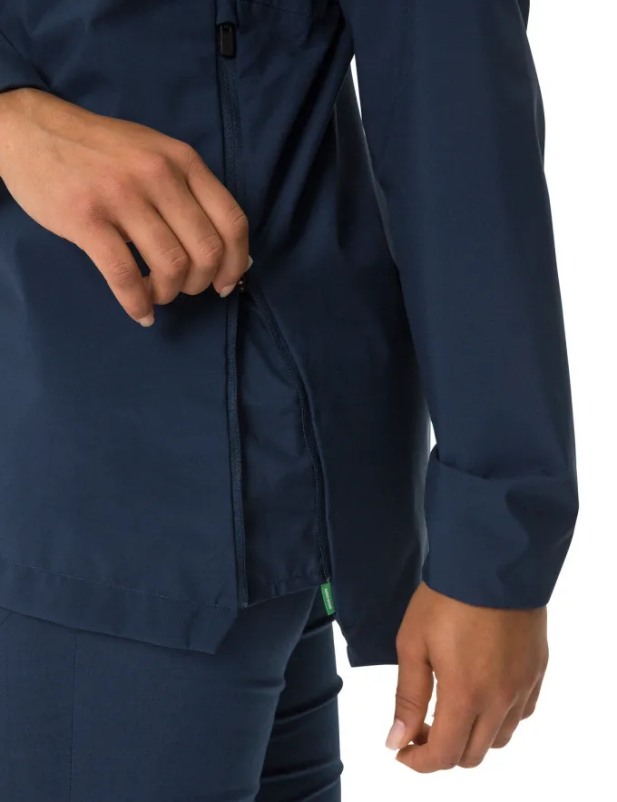 Mineo II 2-Lagen Jacke Damen - dark sea