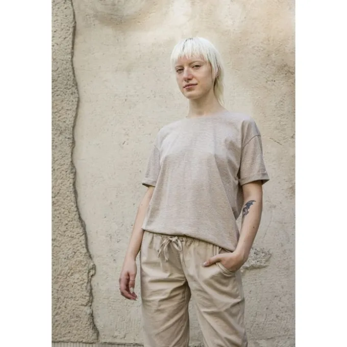 Mineo Streifen T-Shirt Damen