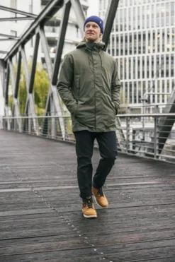 Mineo Winter-Hose Herren - khaki