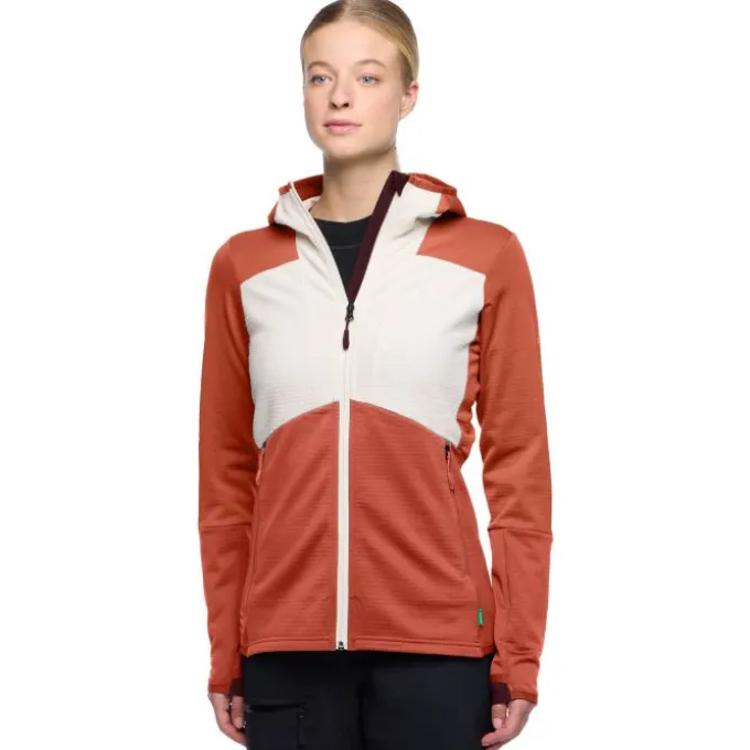 Monviso Grid Fleece Jacke Damen
