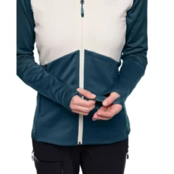 Monviso Grid Fleece Jacke Damen