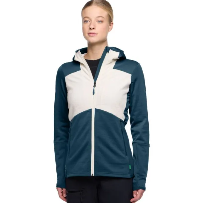 Monviso Grid Fleece Jacke Damen