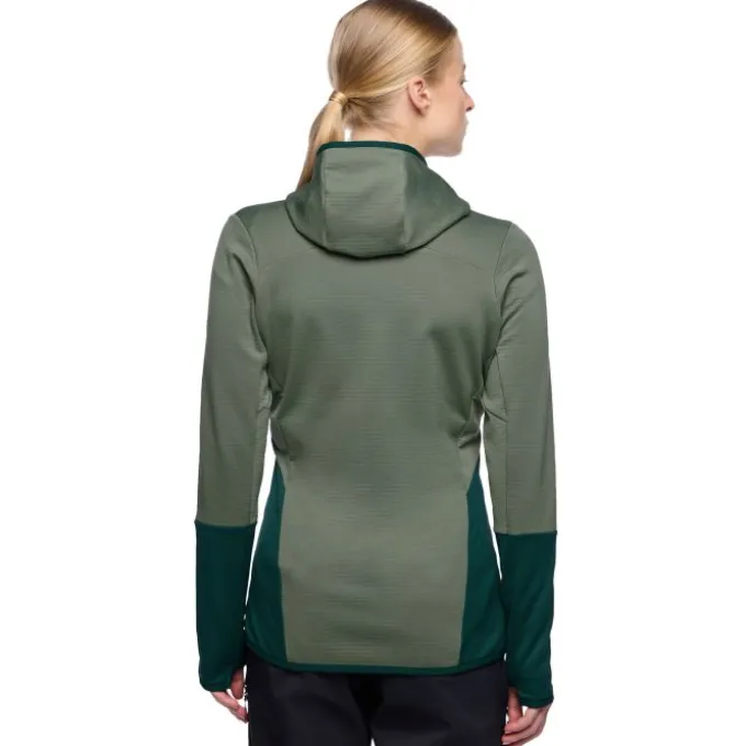 Monviso Grid Fleece Jacke Damen