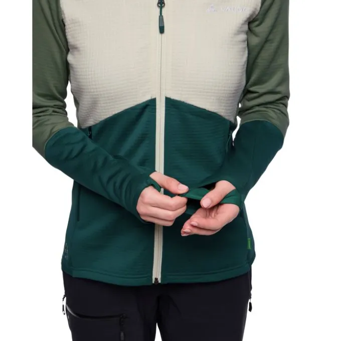 Monviso Grid Fleece Jacke Damen
