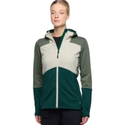 Monviso Grid Fleece Jacke Damen
