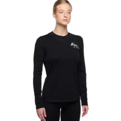 Monviso II Langarm Shirt mit Wolle Damen