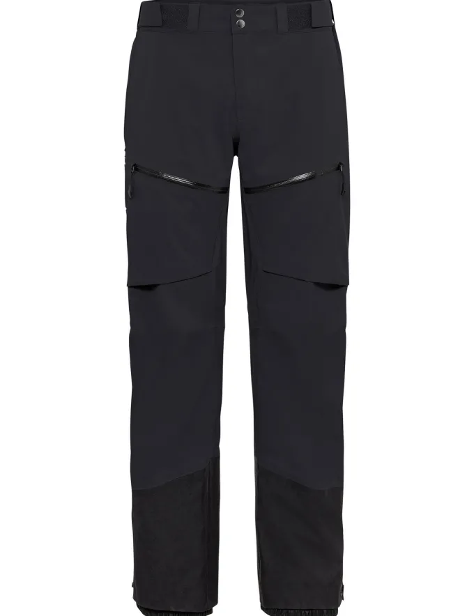 Monviso 3-Lagen alpine Skitourenhose Herren - black