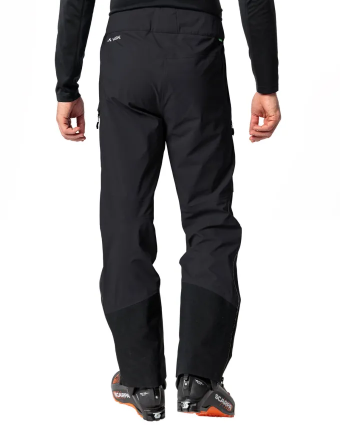 Monviso 3-Lagen alpine Skitourenhose Herren - black