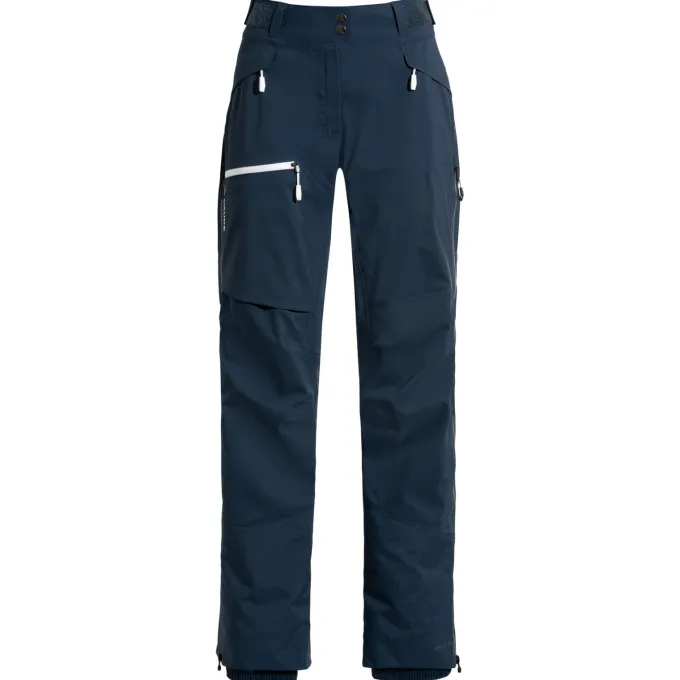 Monviso 3-Lagen Hardshell Hose Damen, dark sea