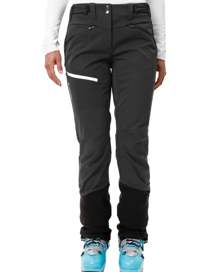 Monviso Softshell Skitourenhose Damen - black
