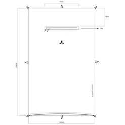 Mountain Bivy Notfall Biwaksack für 2 Personen