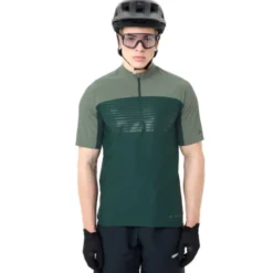 Qimsa Pro Half-Zip Fahrrad Shirt Herren