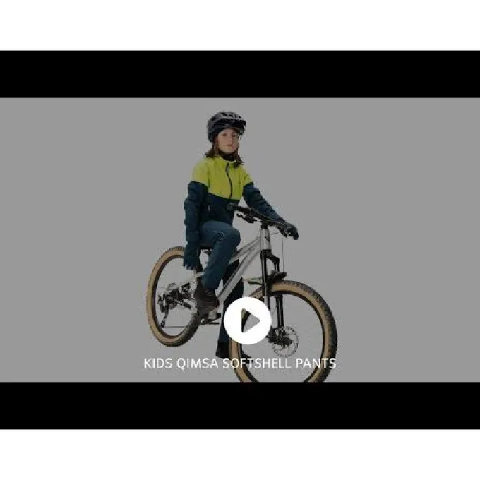 Qimsa Softshell Fahrrad Hose Kinder