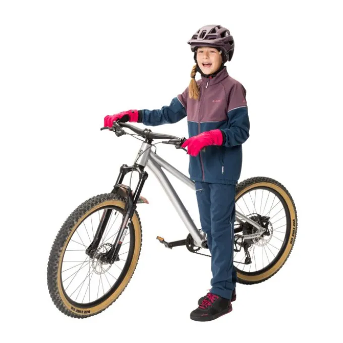 Qimsa Softshell Fahrrad Jacke Kinder
