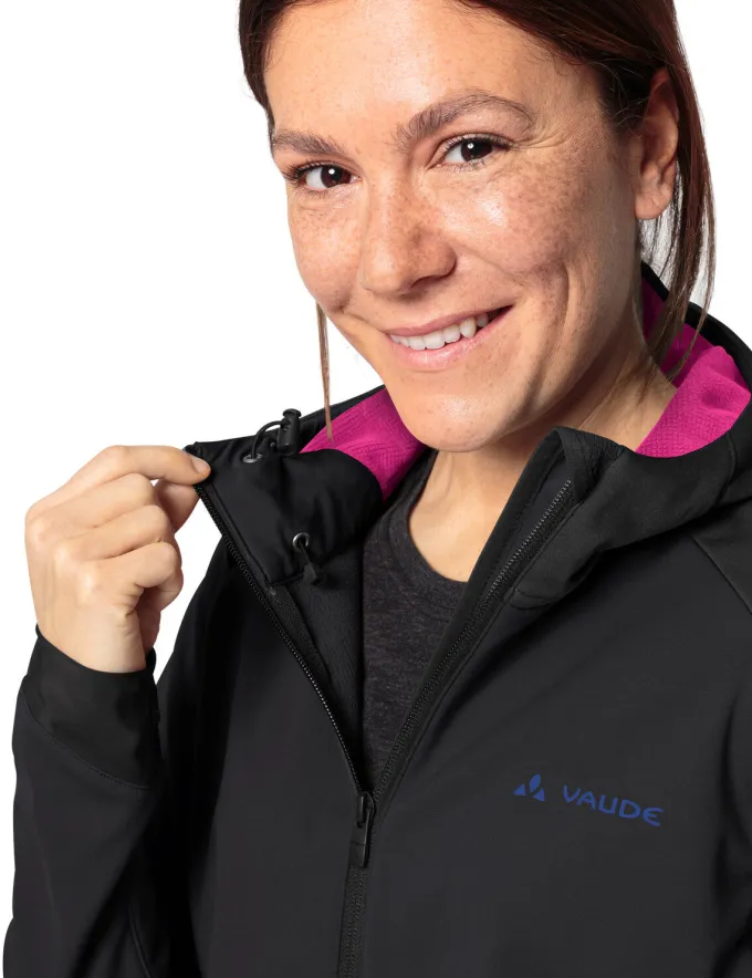 Qimsa Softshelljacke Damen - black uni