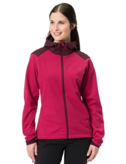 Qimsa Softshelljacke Damen - crimson red