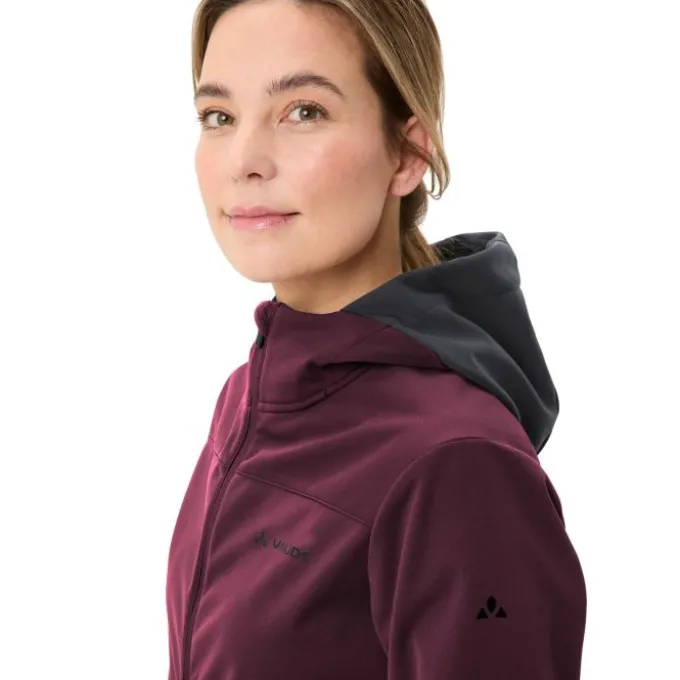 Qimsa Softshelljacke Damen mit Kapuze