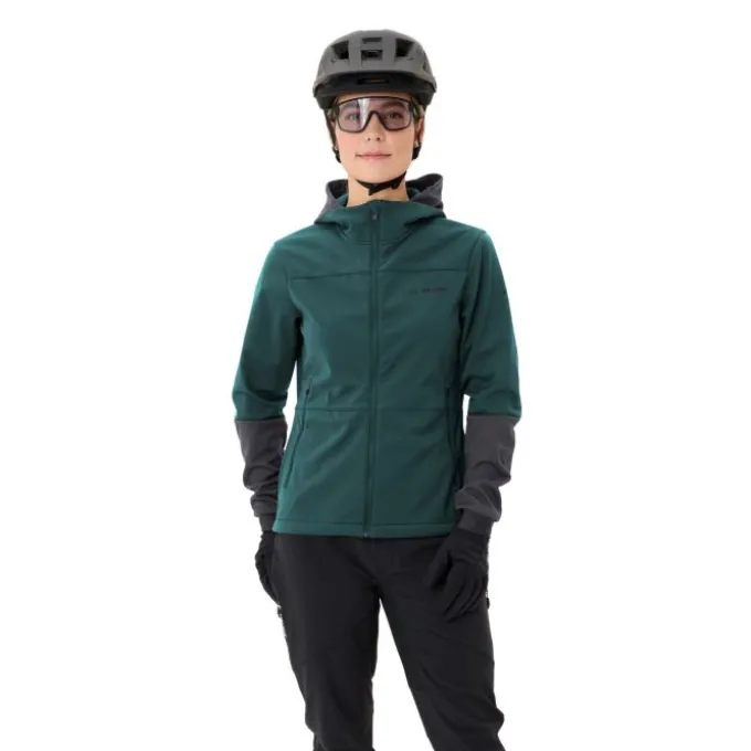 Qimsa Softshelljacke Damen mit Kapuze