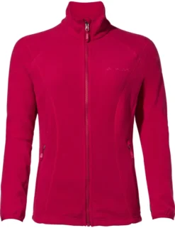 Rosemoor Fleece Jacke Damen - crimson red