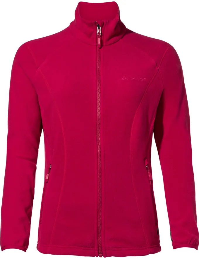 Rosemoor Fleece Jacke Damen - crimson red
