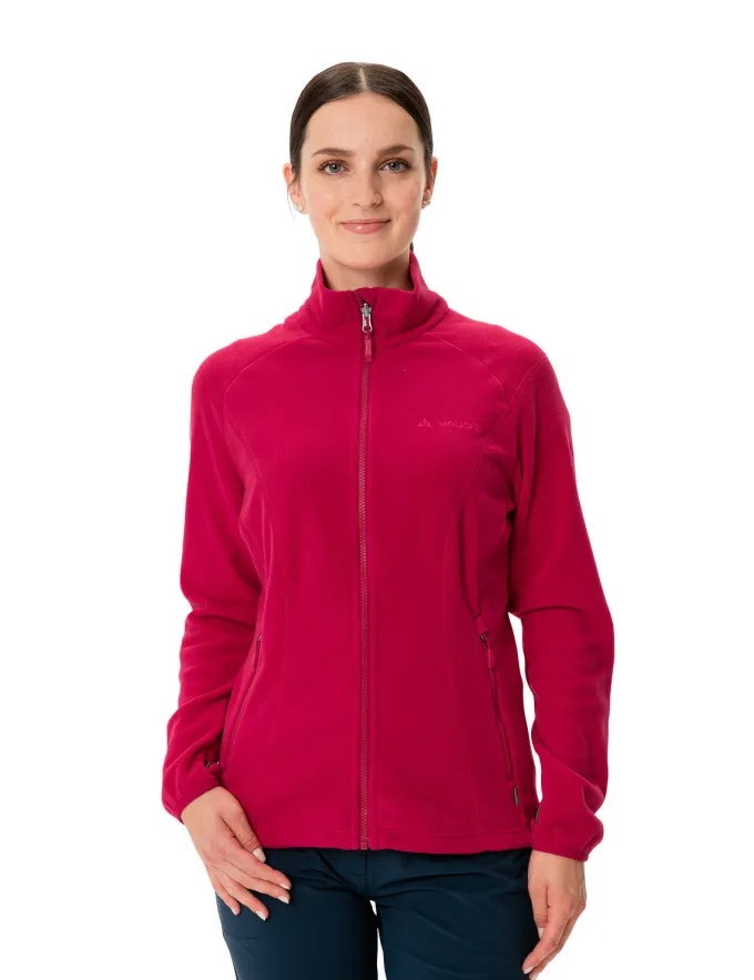Rosemoor Fleece Jacke Damen - crimson red