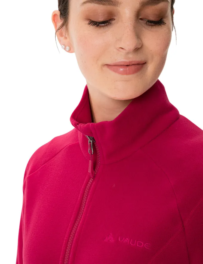 Rosemoor Fleece Jacke Damen - crimson red