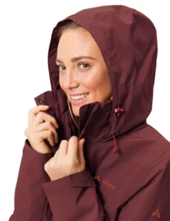 Rosemoor 3-in-1 Outdoorjacke Damen - dark cherry