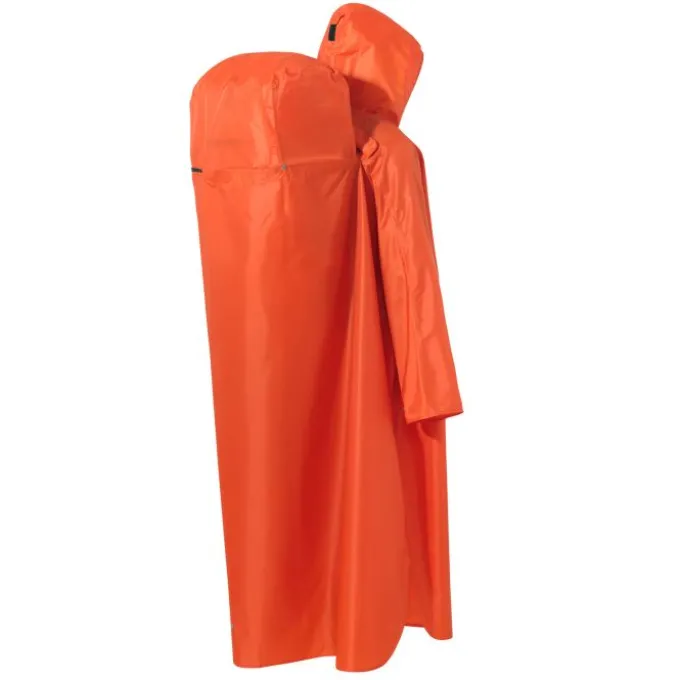 Rucksack Regenponcho Wandern Unisex
