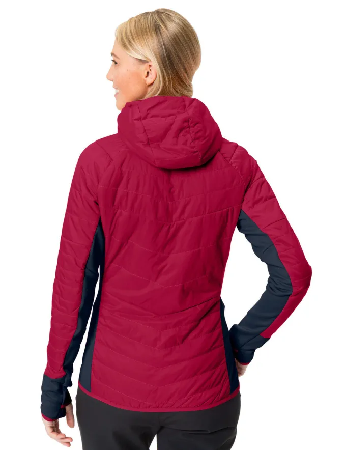 Sesvenna Isolierende Jacke Damen - crimson red