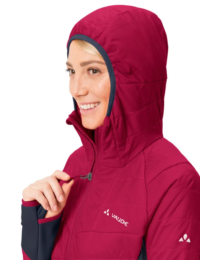 Sesvenna Isolierende Jacke Damen - crimson red