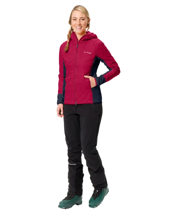 Sesvenna Isolierende Jacke Damen - crimson red