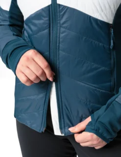 Sesvenna Isolierende Jacke Damen - dark sea/white