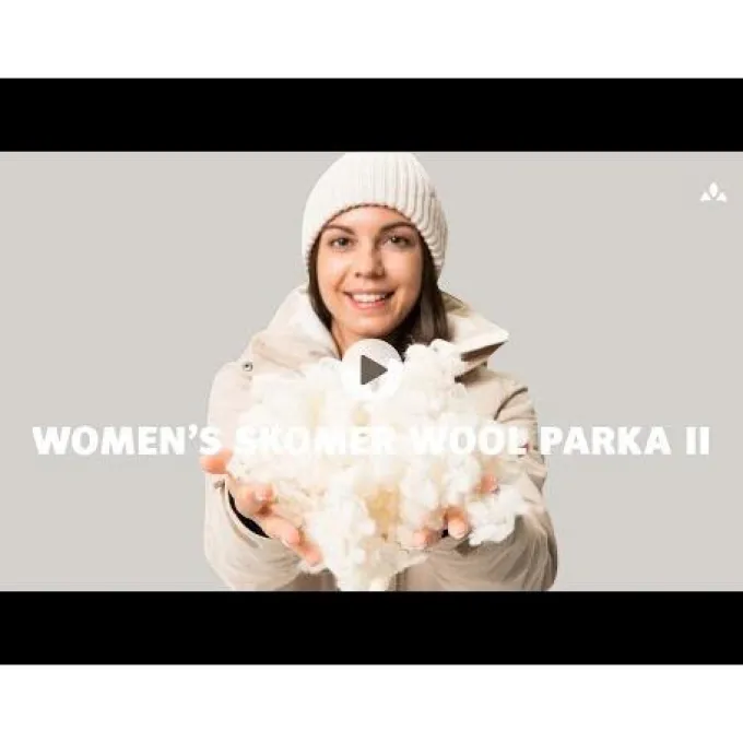Skomer II Wool Parka Damen