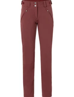 Skomer Softshellhose Damen - dark cherry