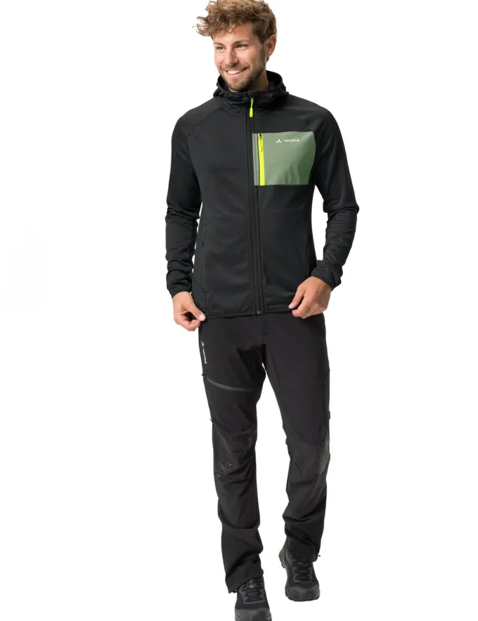 Tekoa II Fleecejacke Herren - black/green