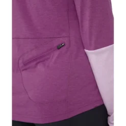 Tremalzo Langarm Hoodie T-Shirt Damen