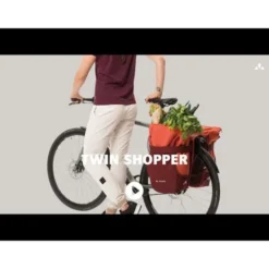 TwinShopper Doppel-Fahrradtasche