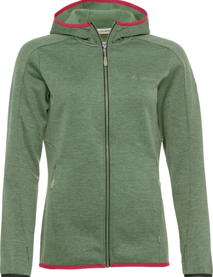 Valsorda Fleece Hoodie Damen - willow green